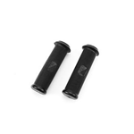 Grips Vespa 50, 90, 125 Primavera, VNB1-2, GT, 150 GL, Super Sprint, 180 SS - black, squared PIAGGIO