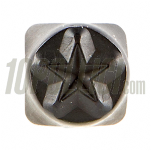 Punzone stella, 6mm 