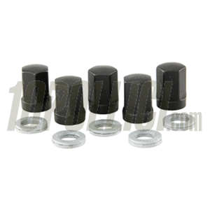 Cerchio in lega tubeless 2.0 SIP 2.10-10 Vespa 50, 125 ET3 Primavera, PK, PX, T5 - nero lucido