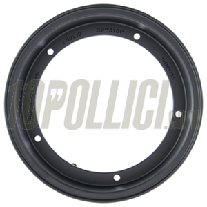 Alloy wheel rim SIP 2.0 matt black 2.50-10 Tubeless