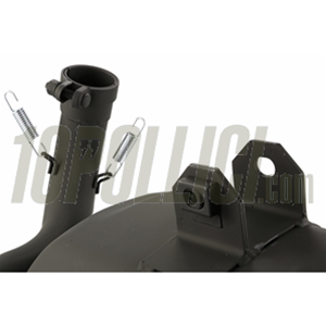 Racing exhaust SIP ROAD 2.0 "Sport Style" Vespa PX125-150, TS - Black