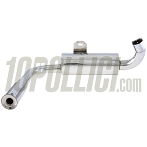 Marmitta SIP "Vintage" Vespa 160 GS, 180 SS - acciaio inox
