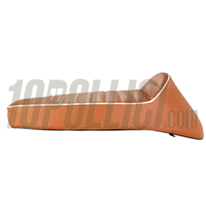 Sport Seat SIP "Longtail" EVO II for Vespa GT, Super, TS, Sprint, also 160 GS, 180 SS, Rally with lower tank - BROWN
