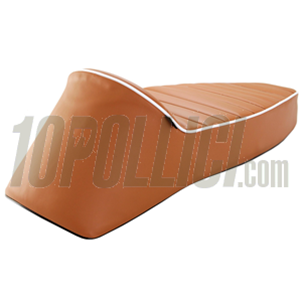 Sport Seat SIP "Longtail" EVO II for Vespa GT, Super, TS, Sprint, also 160 GS, 180 SS, Rally with lower tank - BROWN