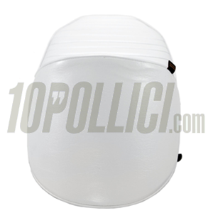 Sella SIP "Longtail" per Vespa GT, Super, TS, Sprint, anche su 160 GS, 180 SS, Rally sostituendo il serbatoio - BIANCA
