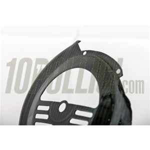 Flywheel cover TOMAS COMPOSITI Vespa 50, 90, 125 ET3 Primavera, carbon fiber