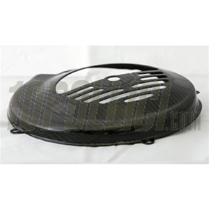 Flywheel cover TOMAS COMPOSITI Vespa 50, 90, 125 ET3 Primavera, carbon fiber