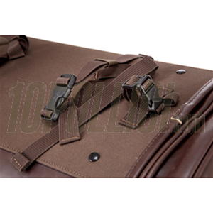 Bag SIP CLASSIC for rack Vespa, 480x300x270mm, 35 liters, real-leather imitation, brown