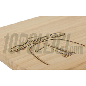 Chopping Board SIP with Vespa motiv, wood, 230x150 mm, h 10 mm