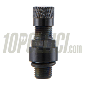 Valve for SIP tubeless rims - screwable, black