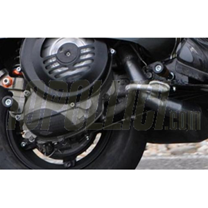 Engine casing saver Vespa 50, 90, 125 ET3 Primavera, PK, carbon