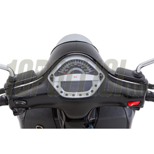 Speedometer rev counter SIP for Vespa 125-300cc GTS, GTS Super, GTS Super Sport, i.e. <'14, 160Km/h-mph, 16.000rpm, face silver, white numbers