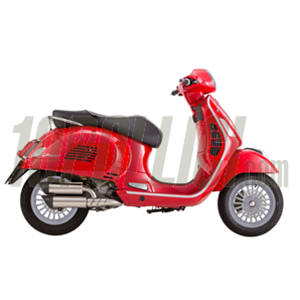 Rim SIP front and rear for Vespa 125-300cc GTS, GTS Super, GTV, GT 60, GT, GT L, 3.00-12", silver
