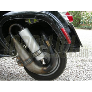 Racing exhaust PM 40 Evolution Vespa 90, 125, ET3 Primavera, PK
