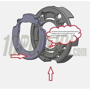 Clutch basket with primary drive repair kit CRIMAZ TOP Vespa smallframe