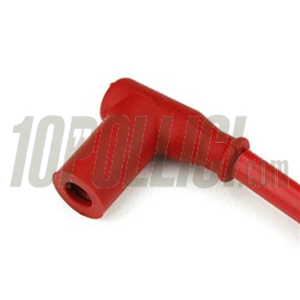 Spark plug cap + wire Racing NGK, red