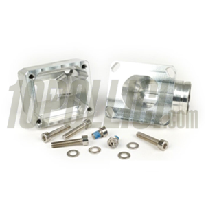Intake manifold reed valve MRP "SHORTY" billet Øi 30mm, Øe 34mm, for Vespa GT, GL, Sprint, TS, VBA, Super, Rally, PX, PE, T5, Cosa 