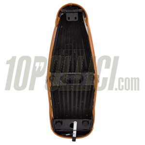Seat SIP "Classic" for Vespa 50, Special, 90, 125 ET3 Primavera - LIGHT BROWN
