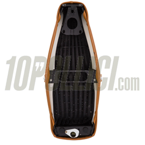 Sella SIP "Classic" per Vespa 125 VNA, VNB, GT, GTR, Super, TS, 150 VBA, VBB, GL, Sprint, Super - MARRONE CHIARO