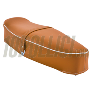 Sella SIP "Classic" per Vespa 125 VNA, VNB, GT, GTR, Super, TS, 150 VBA, VBB, GL, Sprint, Super - MARRONE CHIARO