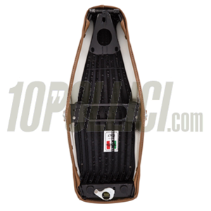 Sella SIP "Classic" per Vespa 125 VNA, VNB, GT, GTR, Super, TS, 150 VBA, VBB, GL, Sprint, Super - MARRONE
