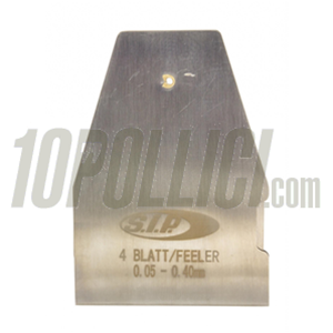 Feeler Gauge SIP spacer gear 0,05-0,10-0,20-0,40 mm, for checking axial clearance