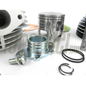 Cylinderkit PARMAKIT TSV EVO SIXTY SIX 205cc, d66, stroke 60, conrod 110, side spark plug head, Vespa PX 125-150, Cosa 125-150, TS, Sprint Veloce, LML