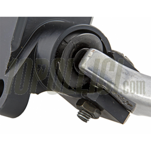Brake master cylinder SIP Glorious Basterd Vespa PX MY, '98, '11 - Ø 12 mm, aluminium, black anodized