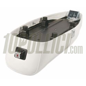 Seat Vespa 125 ET3 Primavera, with key lock, white