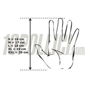 Workshop gloves -BGM PRO-tection- 100% Nylon with Polyurethan coating - size 09 (L)