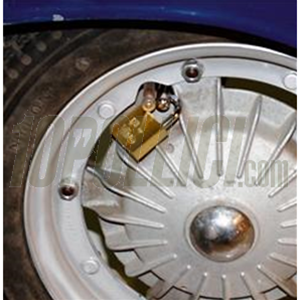 Lucchetto per cerchio da 10" Vespa