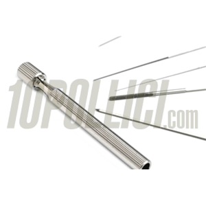 Jet reamer set, Ø=0,6->1,9mm, 12 pcs