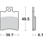 Brake pads FERODO FDB680EF Eco Friction - S10