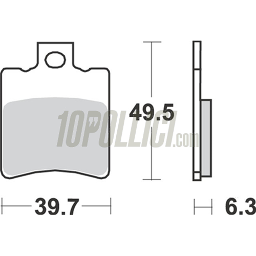 Brake pads FERODO FDB680EF Eco Friction - S10