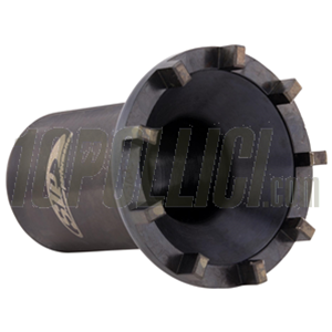Estrattore SIP per dado a castello cuscinetto ruota anteriore, albero cambio, per Vespa 160 GS, 180 SS, Ø 46,9 mm, 9 perni, 2,8mm