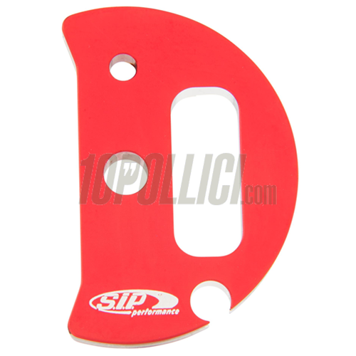 Throttle roll SIP Vespa 125 VNB3-6, 150 VB1, VBA, VBB, VGLA-B, T3-T4, GS VS2-5, 160 GS, Ø 44 mm, short stroke, aluminium, CNC machined, red anodized