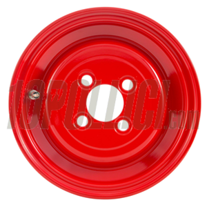 Alloy wheel rim SIP red 2.15-8" tubeless Vespa 98, 125 V1-15, V30-33, VU, VM, VN, VNA, Hoffmann, VNB, ACMA, 50 VL, VB, VBA, VBB