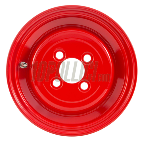 Alloy wheel rim SIP red 2.15-8" tubeless Vespa 98, 125 V1-15, V30-33, VU, VM, VN, VNA, Hoffmann, VNB, ACMA, 50 VL, VB, VBA, VBB