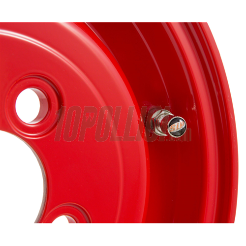 Alloy wheel rim SIP red 2.15-8" tubeless Vespa 98, 125 V1-15, V30-33, VU, VM, VN, VNA, Hoffmann, VNB, ACMA, 50 VL, VB, VBA, VBB