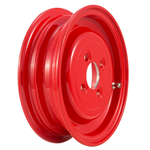 Alloy wheel rim SIP red 2.15-8" tubeless Vespa 98, 125 V1-15, V30-33, VU, VM, VN, VNA, Hoffmann, VNB, ACMA, 50 VL, VB, VBA, VBB