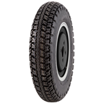 Tyre SIP CLASSIC 3.50-8", 53P TL, reinforced, >150km/h, on alloy wheel rim SIP black with polished edge 2.15-8" tubeless Vespa 98, 125 V1-15, V30-33, VU, VM, VN, VNA, Hoffmann, VNB, ACMA, 50 VL, VB, VBA, VBB