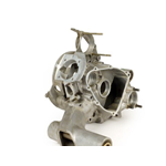 Crankcases LML for Vespa PK125 XL2, small transfer ports - e-start models only