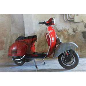 Fibreglass front mudguard for Vespa Sprint, GT, Rally with Vespa PK front fork PLC Corse