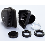 Air box POLINI for CP, SHB, SHBC carburetor Vespa 50, Special, 90, 125 ET3 Primavera
