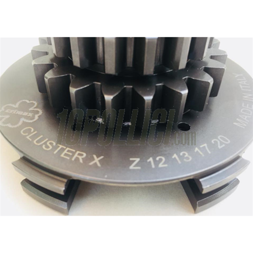 Input Shaft Assembly 12-13-17-20 teeth CRIMAZ for Vespa PX125, 150, 200E, '98, MY, '11, T5, Cosa
