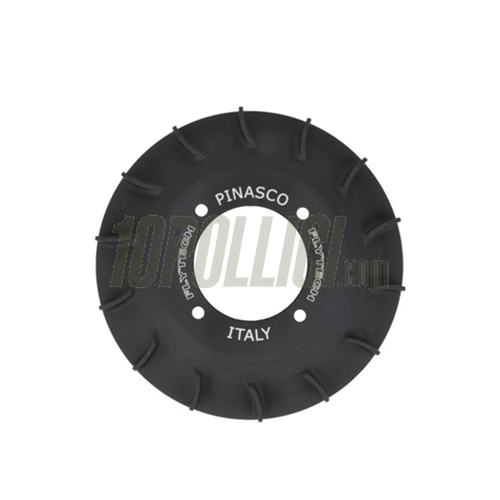 Fan PINASCO FLYTECH, cnc aluminium, black matt, Vespa 50, 125 ET3 Primavera, PK