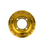 Fan PINASCO FLYTECH, cnc aluminium, gold, Vespa 50, 125 ET3 Primavera, PK