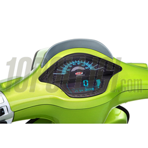 Speedometer Rev Counter SIP for Vespa Primavera, Sprint 50-150ccm 2T/4T AC - 140 (km/h/mph) / 14.000, faceplate black