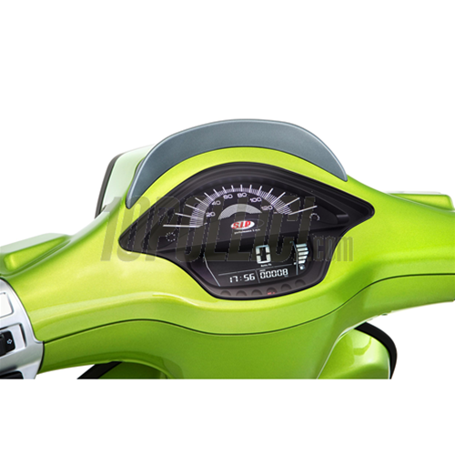 Speedometer Rev Counter SIP for Vespa Primavera, Sprint 50-150ccm 2T/4T AC - 140 (km/h/mph) / 14.000, faceplate black