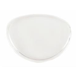 Lente contachilometri Vespa SS, 125 ET3 Primavera, GTR, Sprint Veloce, TS, Super, Rally, ovale, Ø 60x82 mm, per cornice cromata